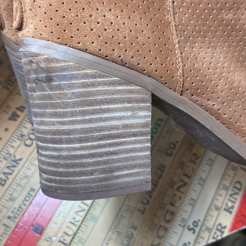 Franco Sarto peep toe booties - Picture 7 of 9